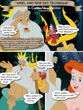 Ariel And New Sex Technique (The Little Mermaid) [Cartoon Valley]