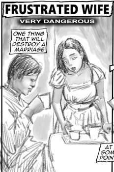 Frustrated Wife – Very Dangerous [IllustratedInterracial]